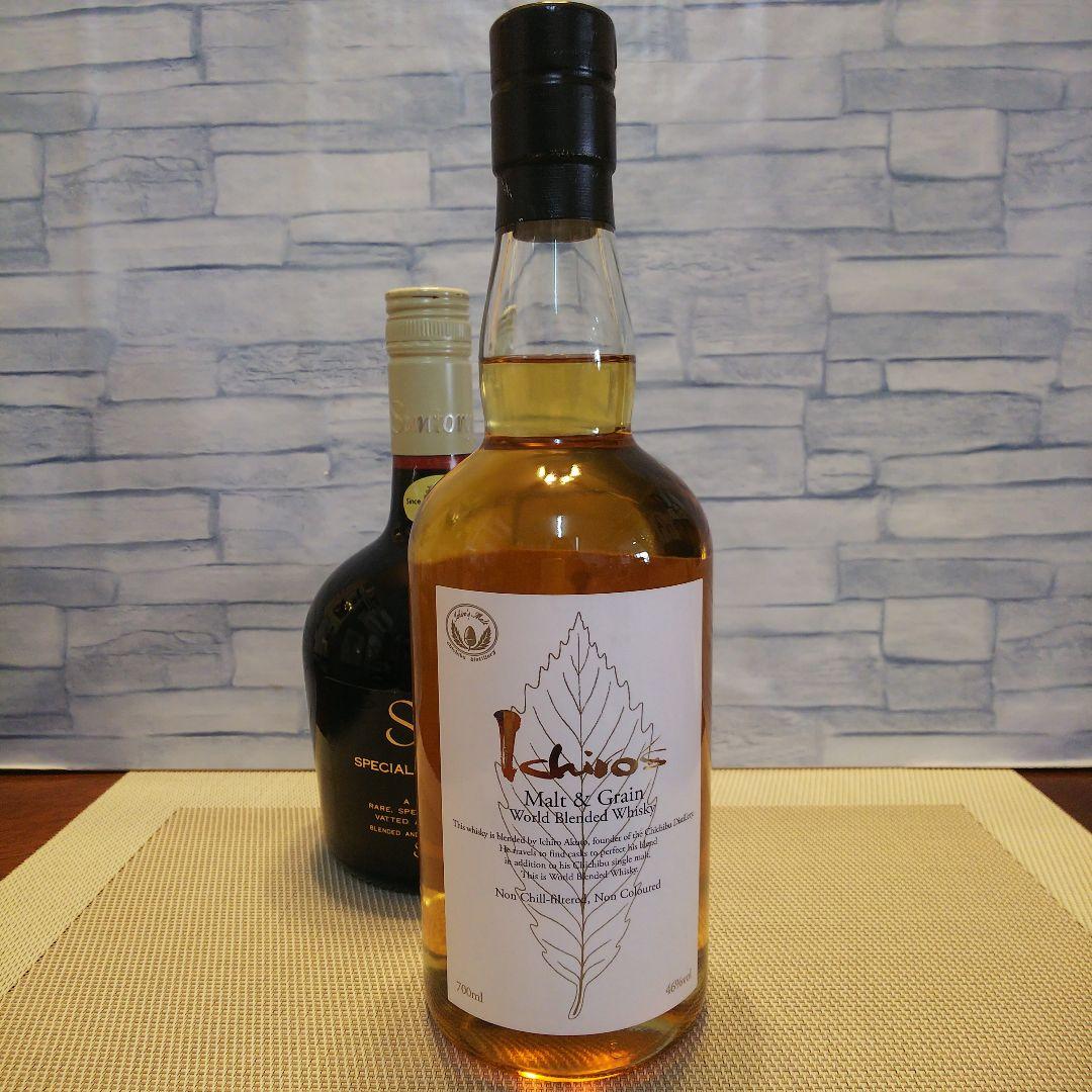 ★ 「イチローズモルト&グレーン」&サントリーリザーブ特級2本セット