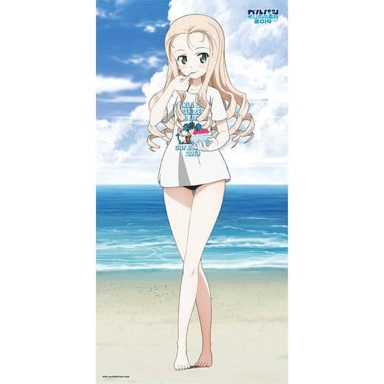 ガールズ&パンツァー SUMMER マイクロファイバービーチタオル 5点セット