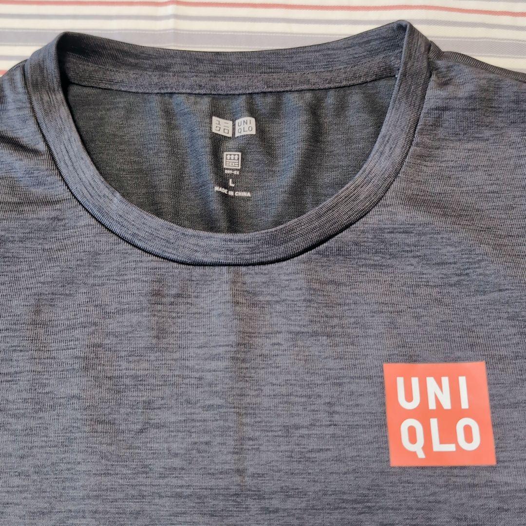 ユニクロ 錦織圭 2015全仏ゲームポロ プラクティスシャツ L