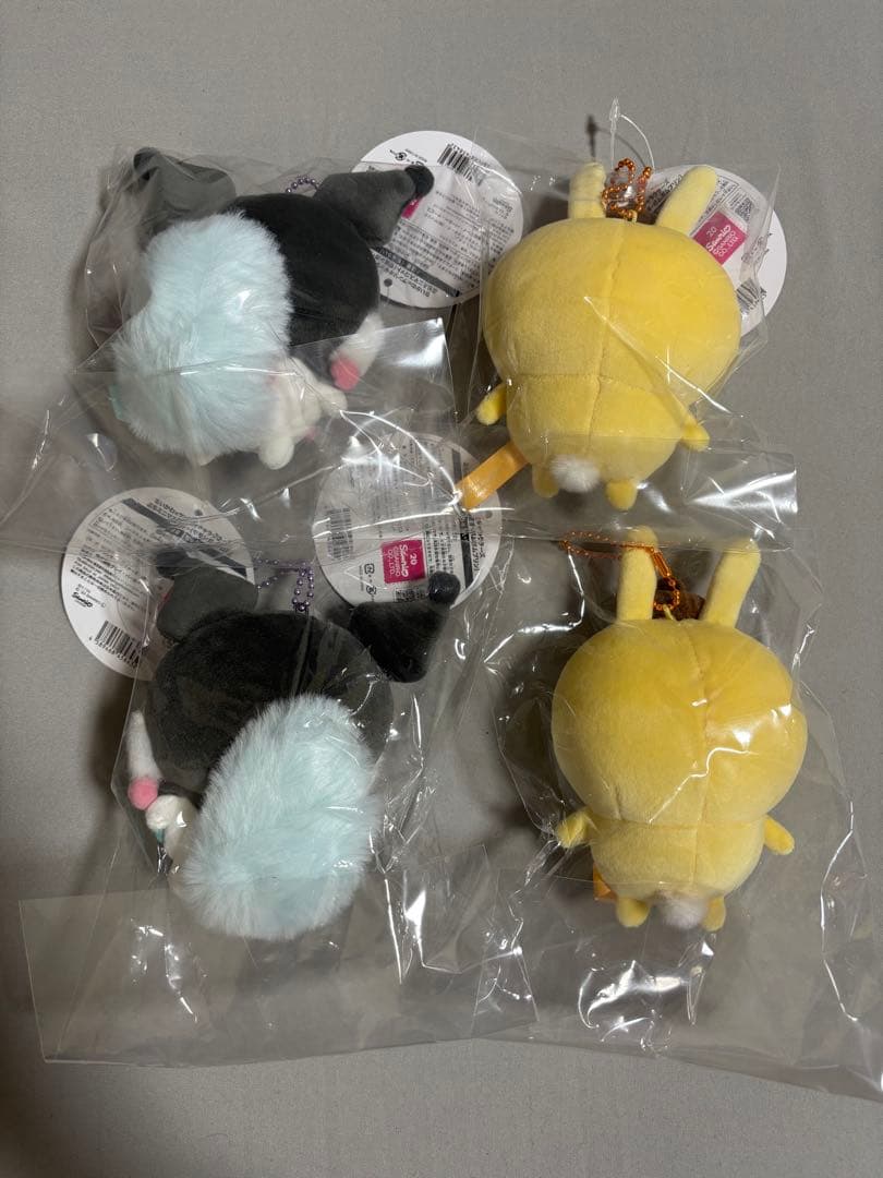 ちいかわ サンリオ ぷちミニマスコット うさぎ モモンガ 4点セット
