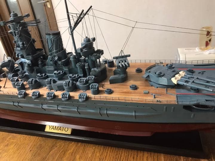 大型木製精密模型　戦艦大和　購入ご希望の方は予めご連絡ください