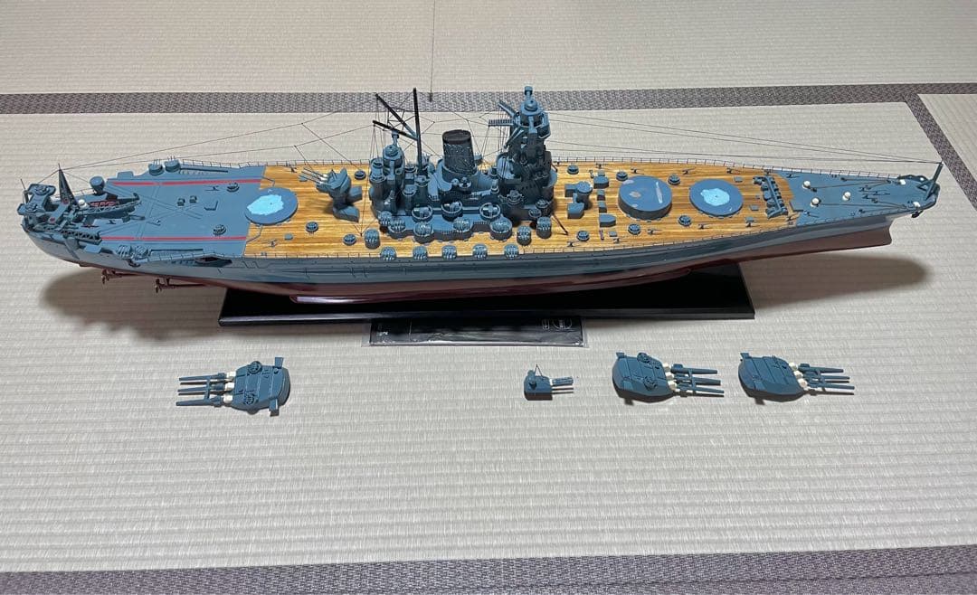 大型木製精密模型　戦艦大和　購入ご希望の方は予めご連絡ください