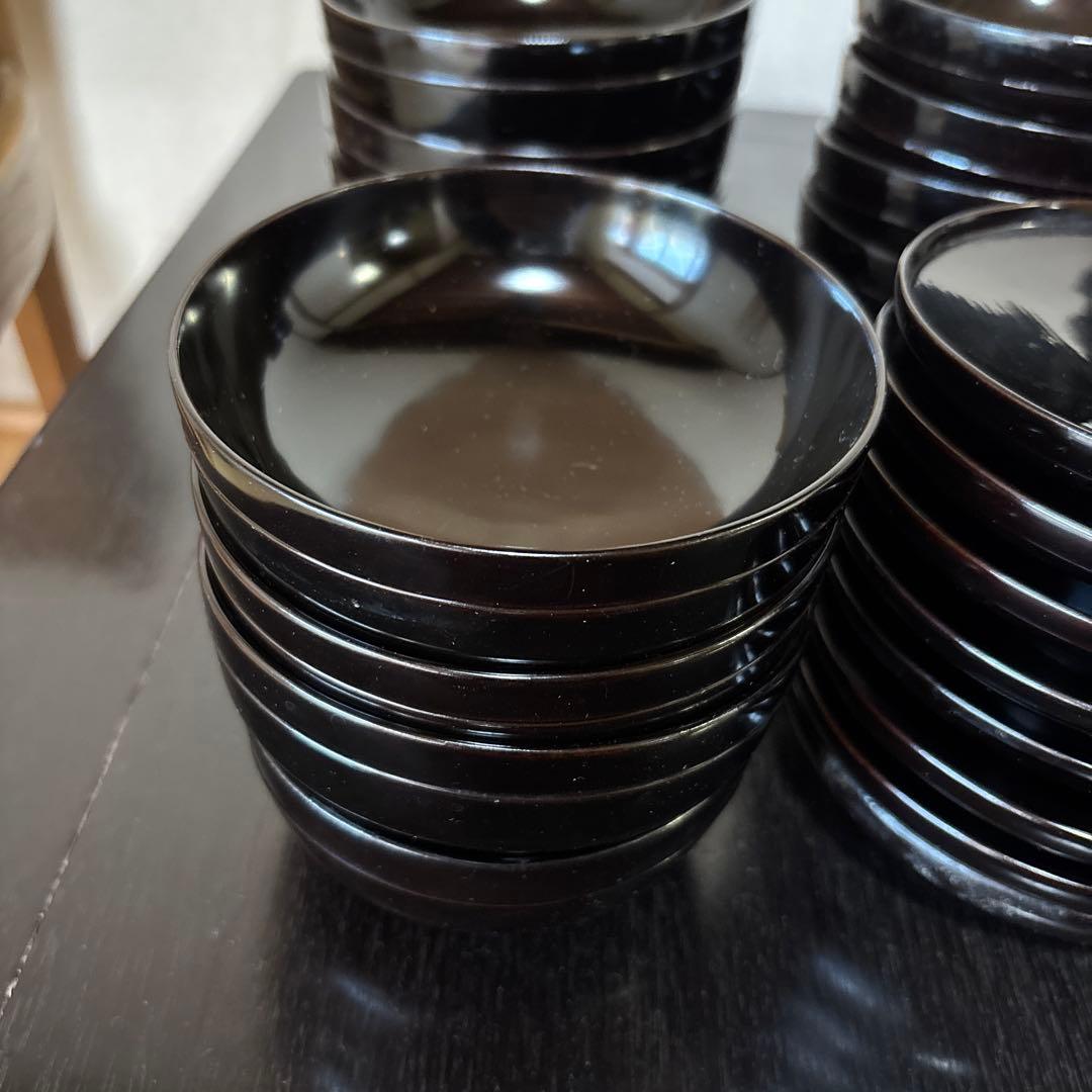木曽漆器 70年前 昭和初期 ほぼ新品 46点