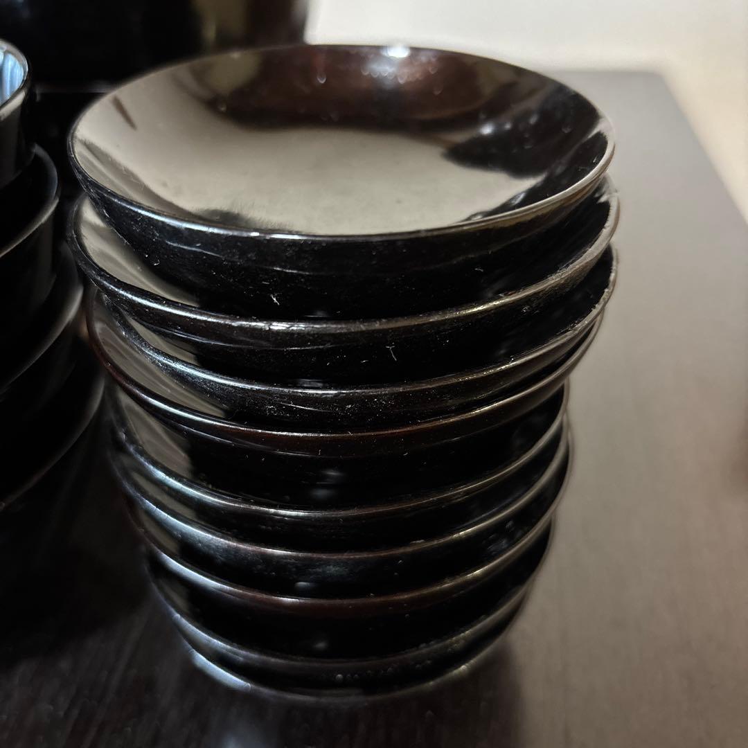 木曽漆器 70年前 昭和初期 ほぼ新品 46点