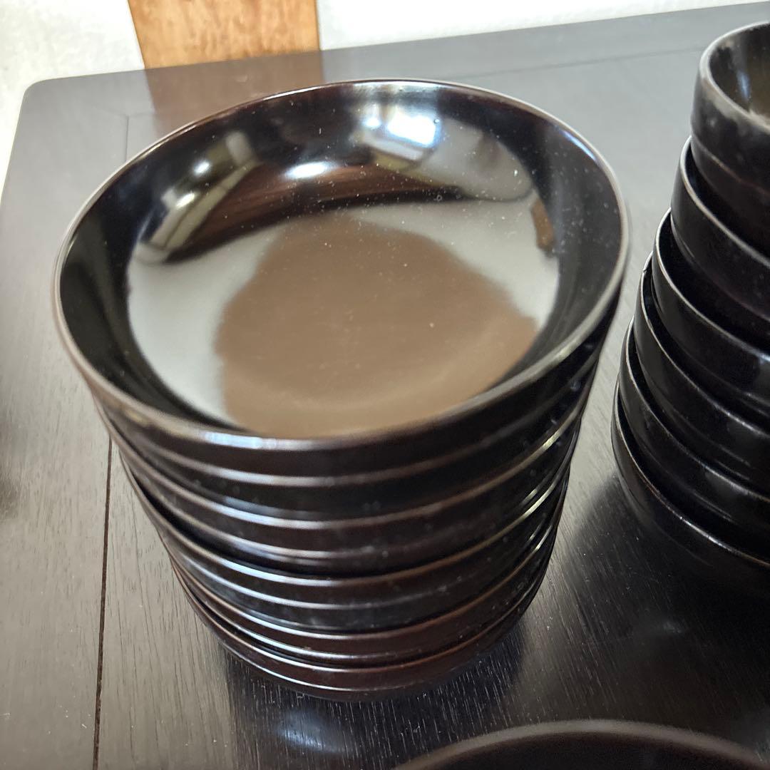 木曽漆器 70年前 昭和初期 ほぼ新品 46点