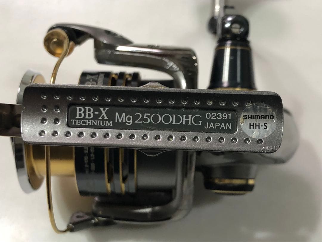 SHIMANO BB-X TECHNIUM Mg2500DHGリール+替スプール