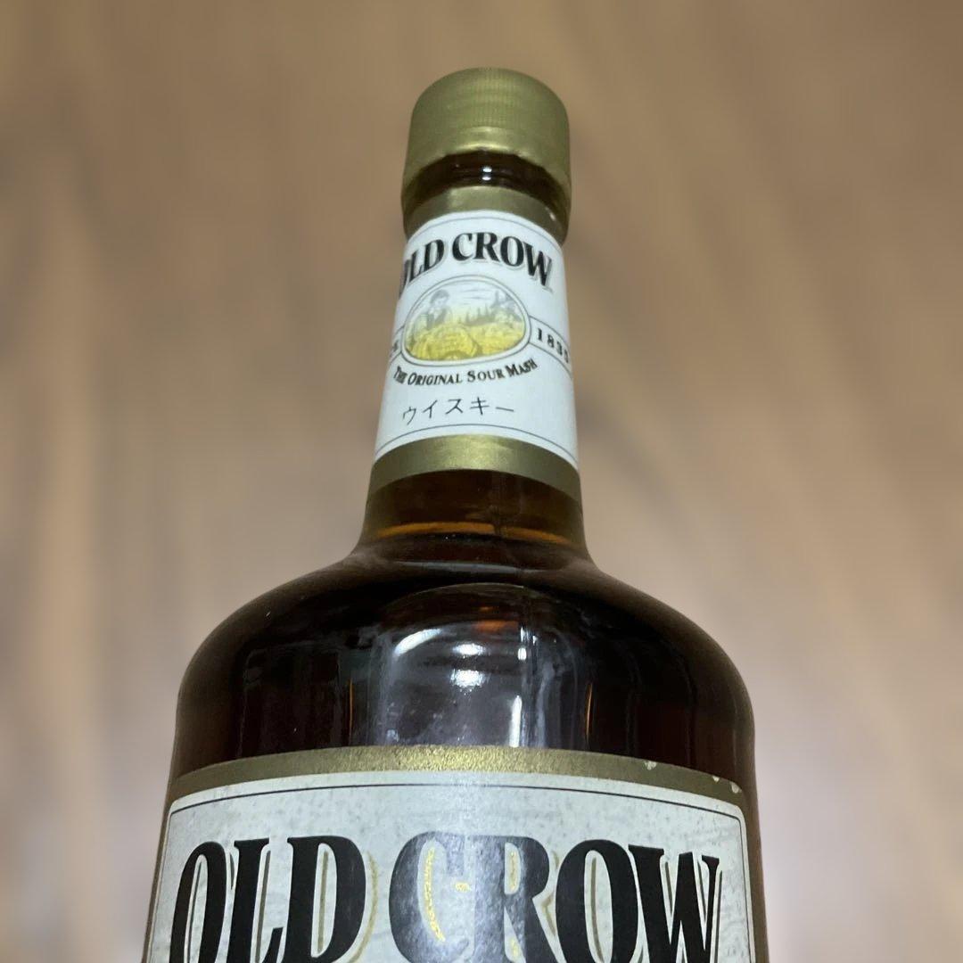 古酒　ウイスキー　old crow