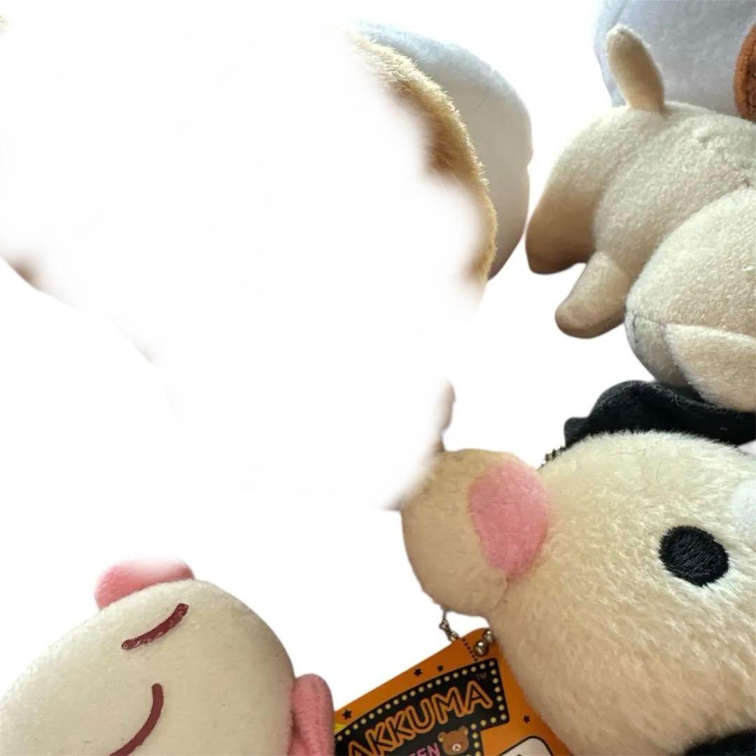 激レア⭐︎san-xキャラクター⭐︎にゃんにゃんにゃんこ　こげぱん　モモパンダ