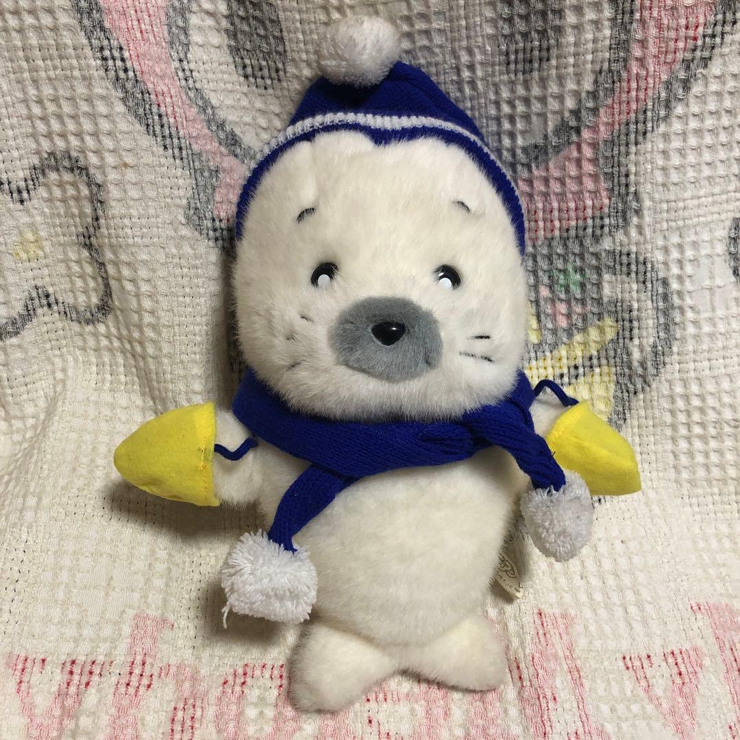 平成レトロ　少年アシベ　ゴマちゃん　クリスマス＆ウィンター　着ぐるみぬいぐるみ