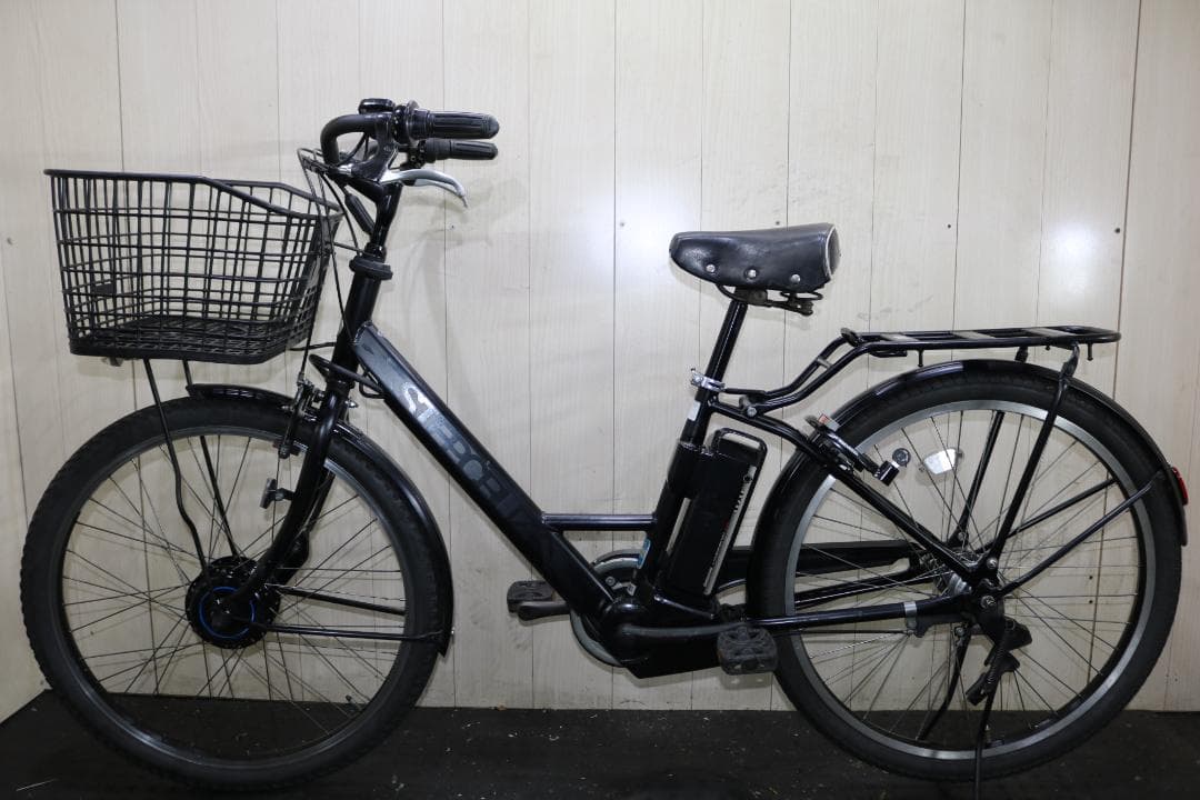 ブリヂストン ステップクルーズe ST6B48 8AH 26型 3段 LED 黒