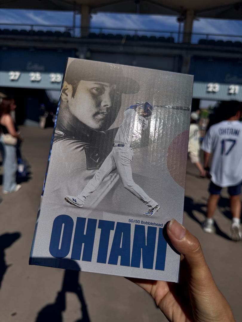 大谷翔平　ボブルヘッド　50/50 ホームラン　来場者限定　冊子付き