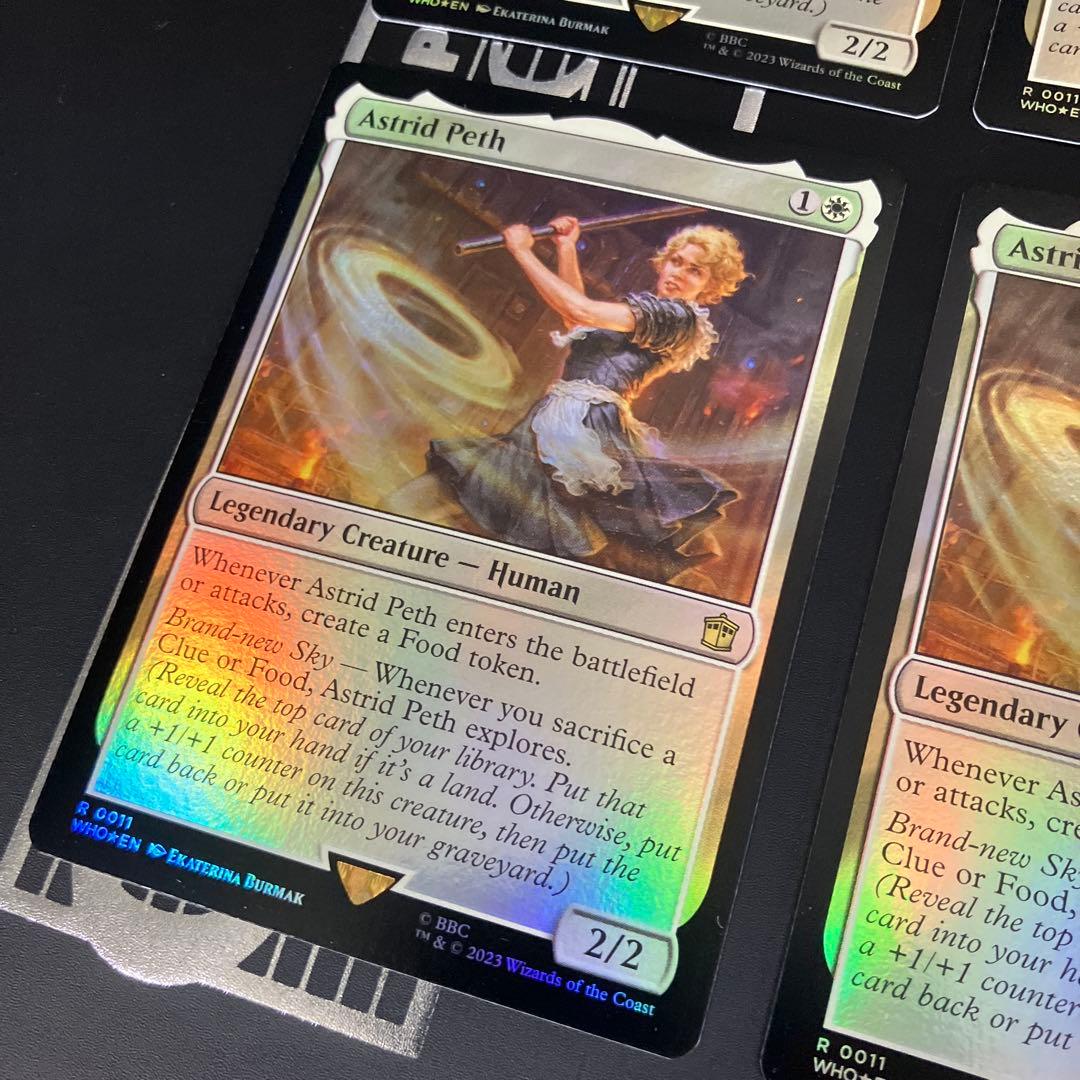【Foil】MTG Astrid Peth　x4