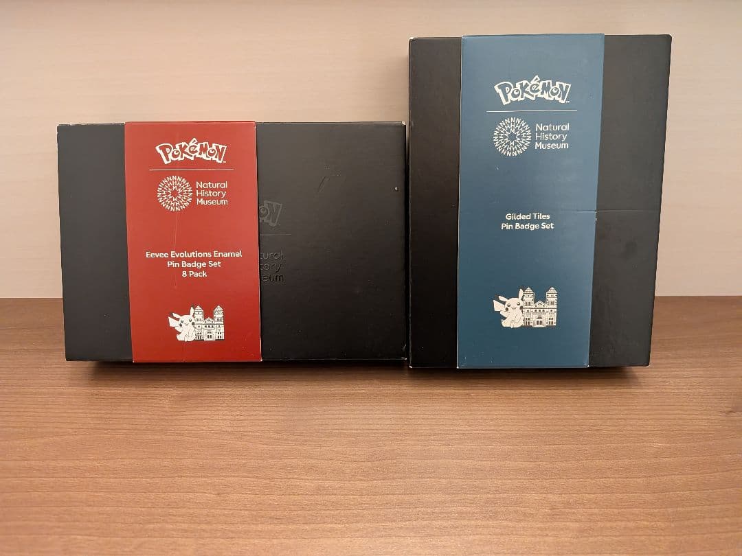 ポケモン ロンドン自然史博物館　ピンバッジセット 2種セット