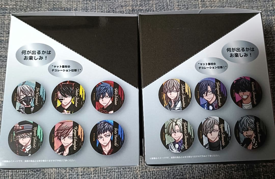 桃源暗鬼　トレーディングメタリック缶バッジ　9BOX