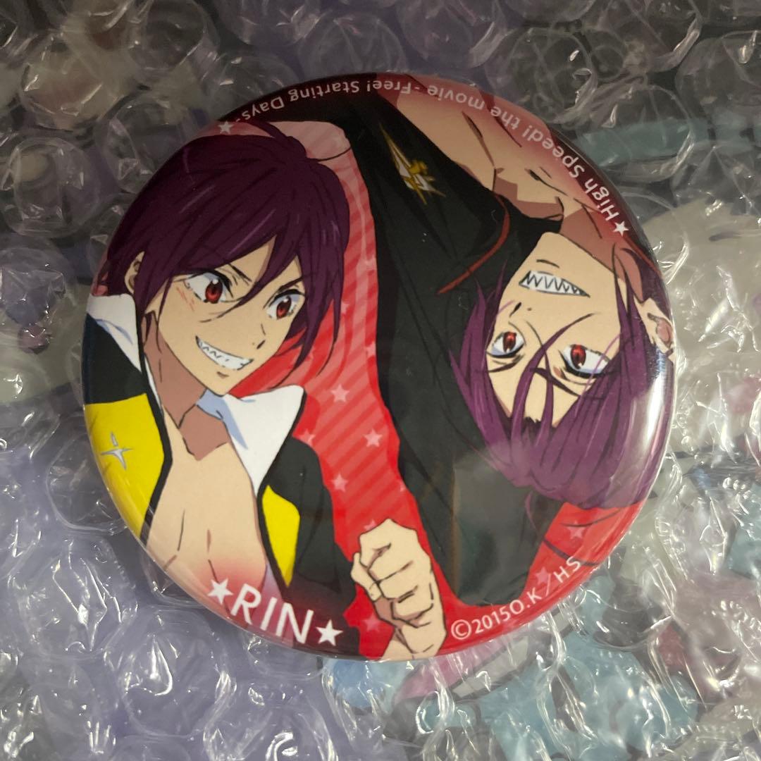 Free! 松岡凛　缶バッジ　入場者特典