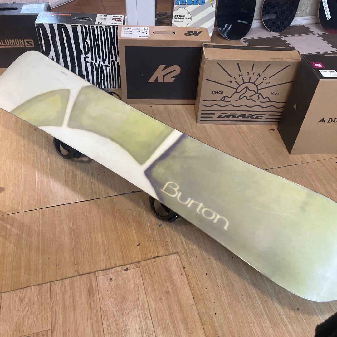 BURTON×K2　バイン付きスノーボードセット　テリエモデル　バートン