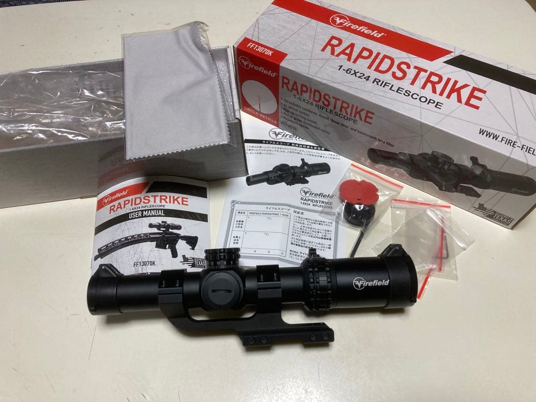 Firefield RapidStrike 1-6x24 ショートスコープ