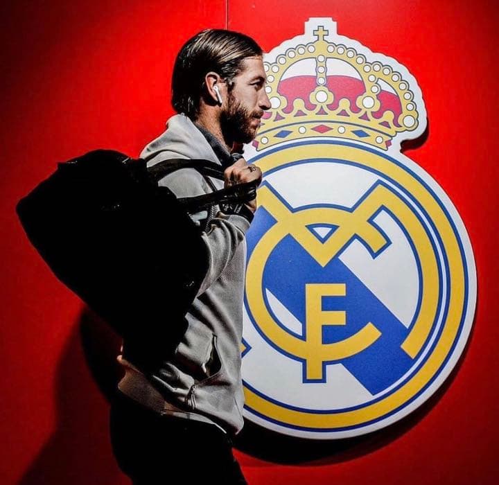 19/20 レアルマドリード#４ Ramos 選手支給品