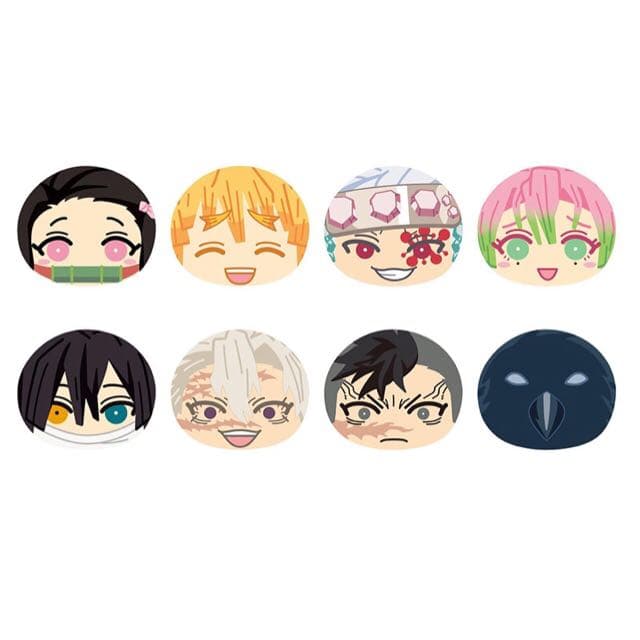 新品★鬼滅の刃【伊黒小芭内】おまんじゅうにぎにぎマスコット3★4点セット