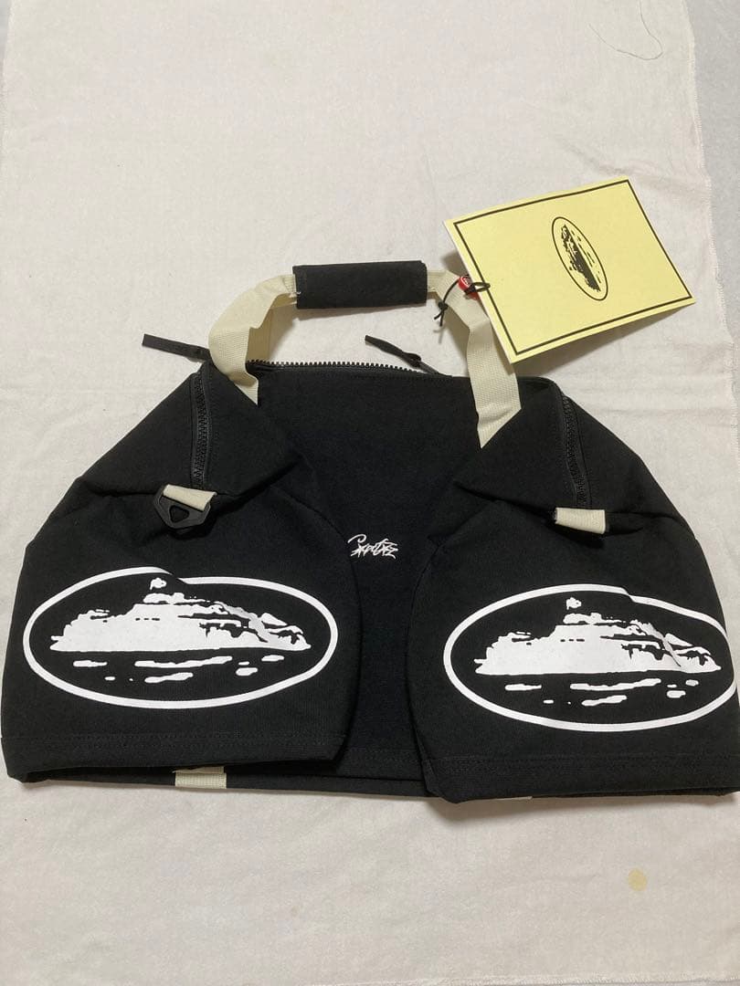 Corteiz HMP ボストンバッグ 黒 キャンバス