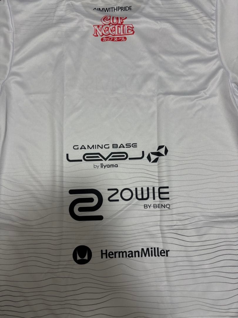 【超激レア・新品】ZETA DIVISION スポンサーロゴ入り ゲームシャツ