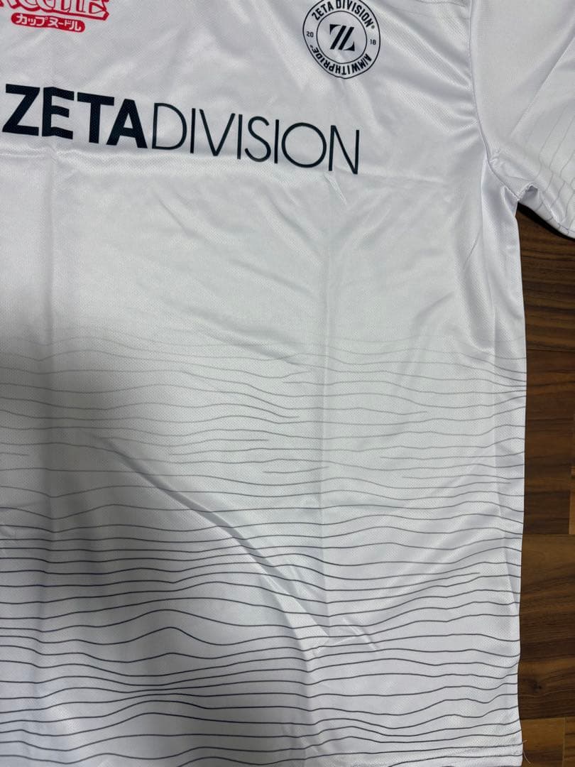 【超激レア・新品】ZETA DIVISION スポンサーロゴ入り ゲームシャツ