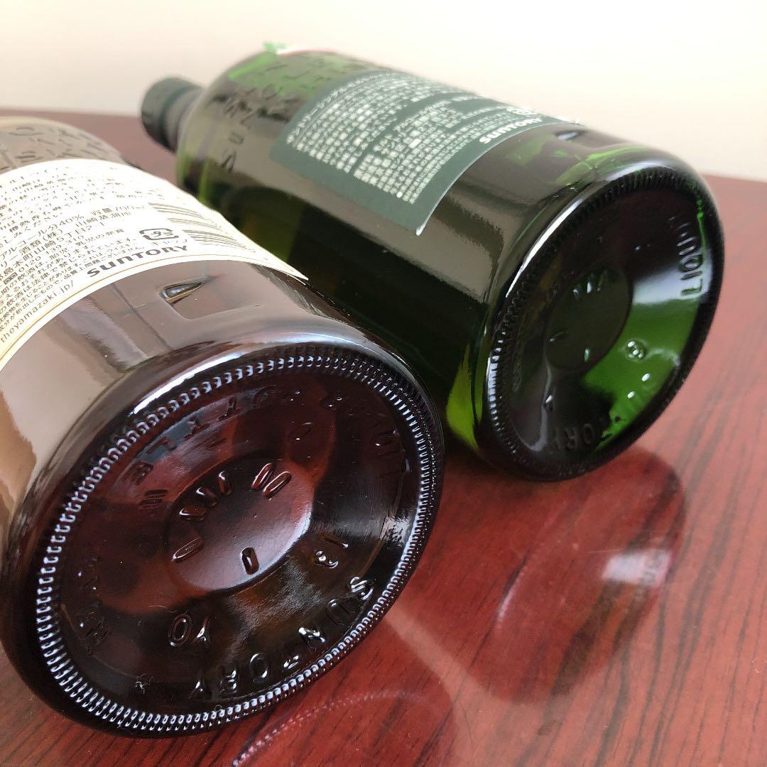 超希少‼︎サントリーシングルモルトウイスキー　白州10年&山崎10年　2本セット