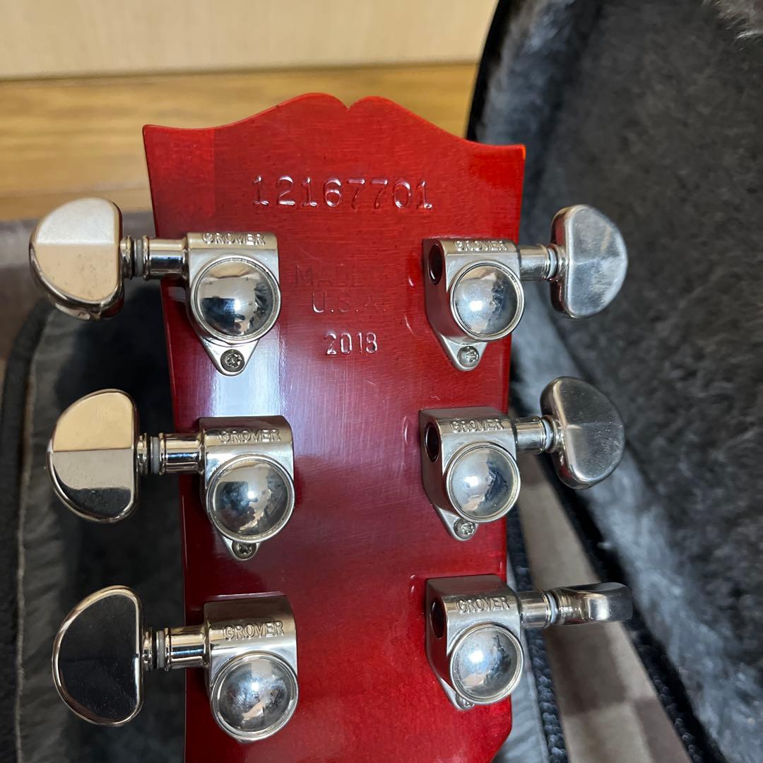 美品ギブソンES-335 2018年 メンフィス工場製　ハードケース付