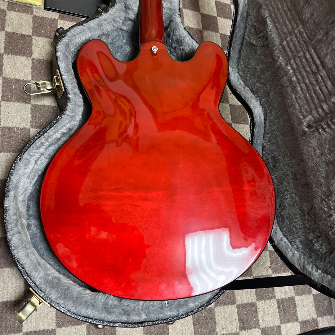 美品ギブソンES-335 2018年 メンフィス工場製　ハードケース付