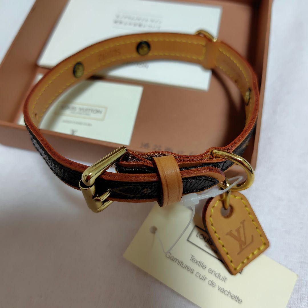 値下げ【未使用品】LOUIS VUITTON 首輪　モノグラム