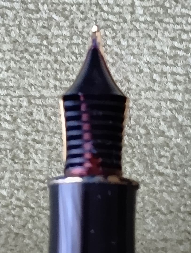 パーカー　SONNET　フランス　レッド 万年筆 ペン先18k