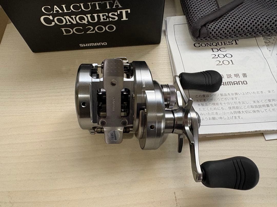 ★☆シマノ 19カルカッタ コンクエスト DC 200 美品