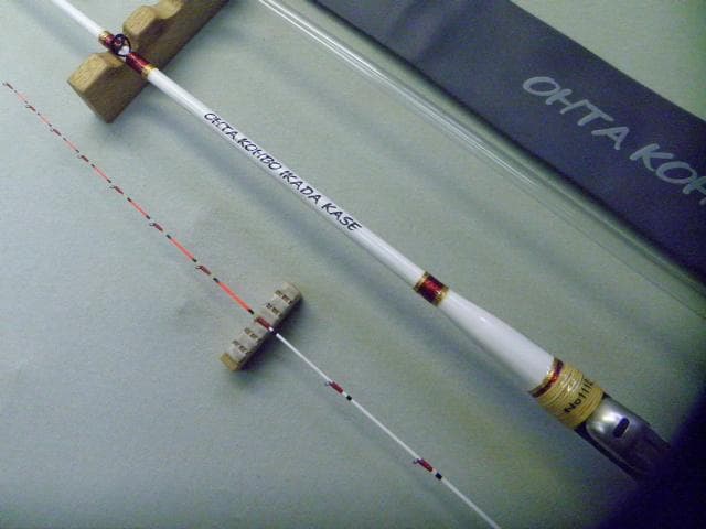 ★(1112-1)手作り・カセ・筏竿(150cm)【大特価】【￥22,000を】