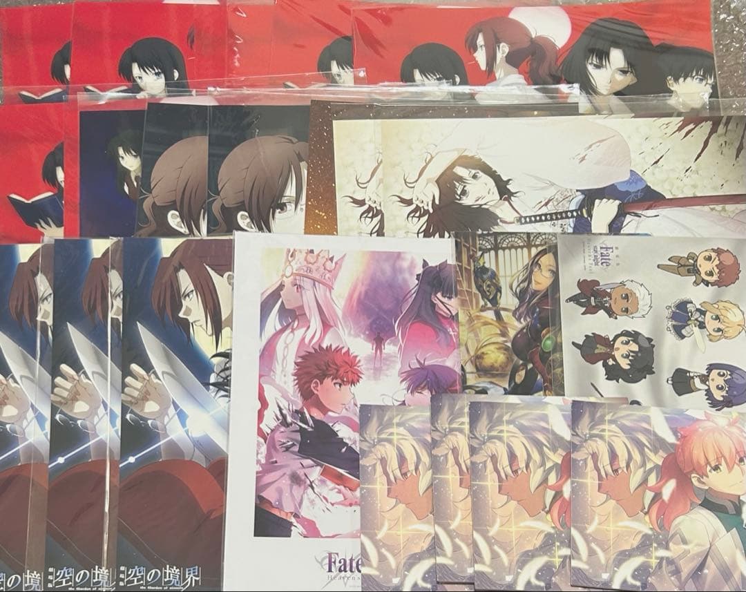 3枚目あり)Fateシリーズ　紙類　セット