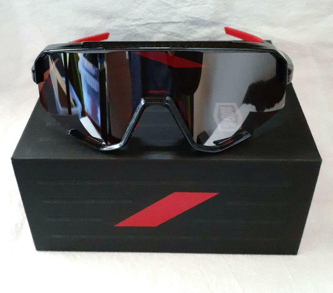 100% Slendale グロスカーボン ワンハンドレッド サングラス