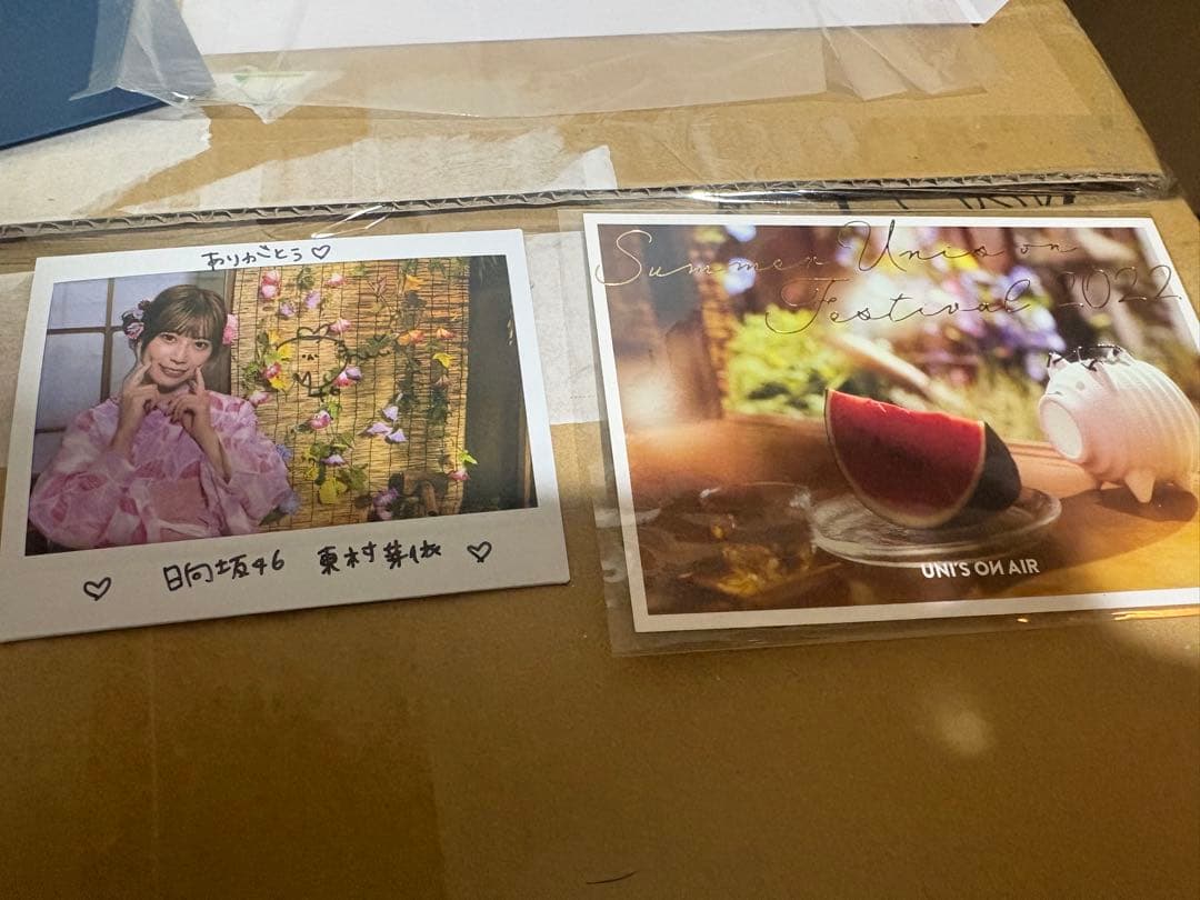 ユニエア ゆにえあ祭’22 メンバー直筆サイン入りチェキ 日向坂46 東村芽依