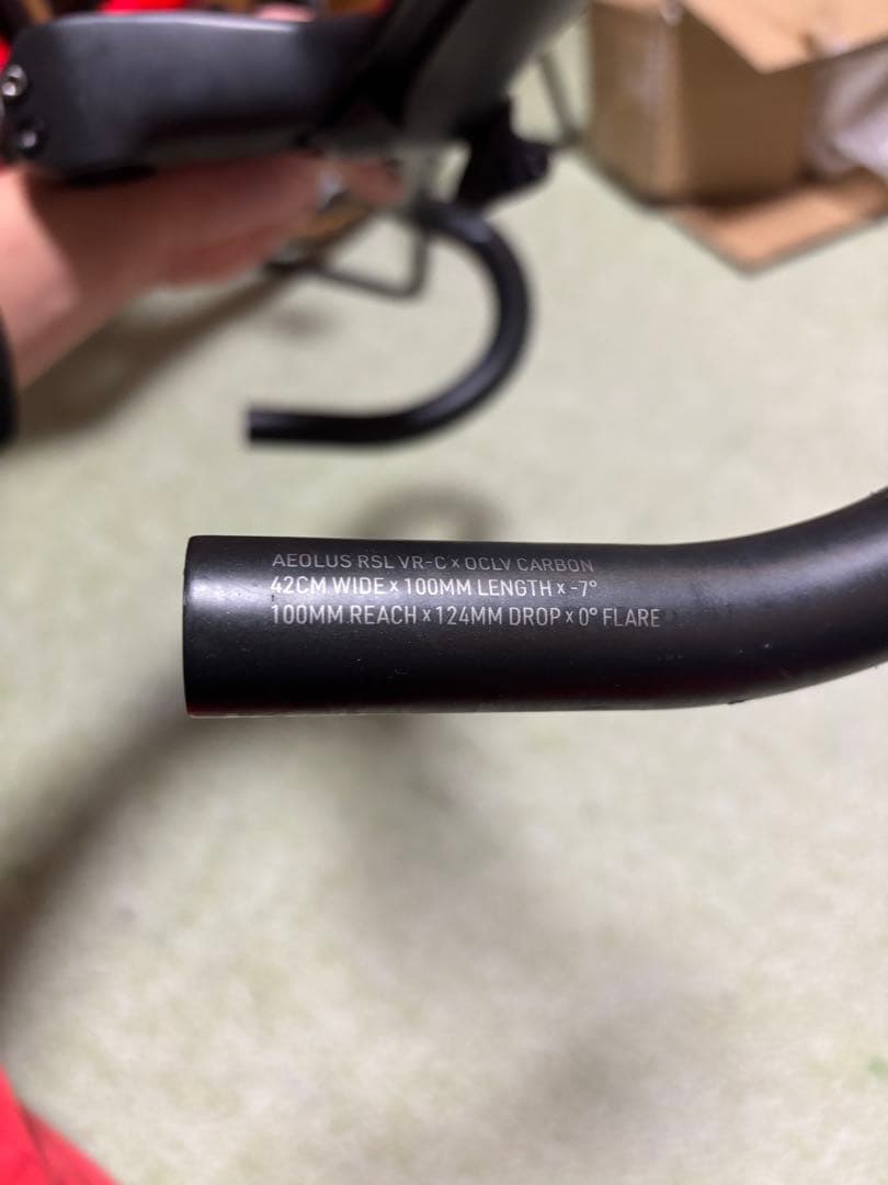 ボントレガー Aeolus rsl ハンドル 42cm