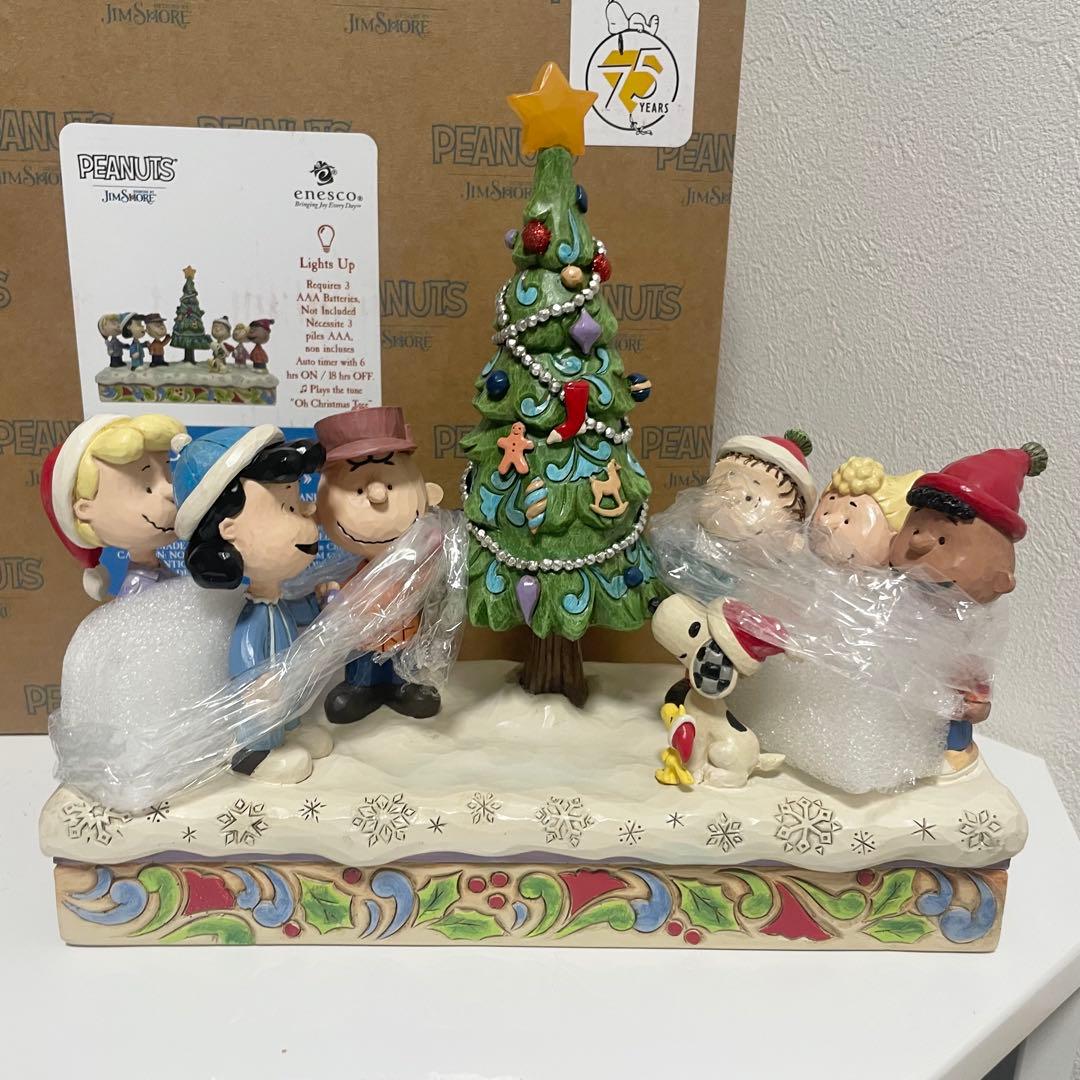 スヌーピー ジムショア フィギュア ピーナッツギャング 箱付き美品