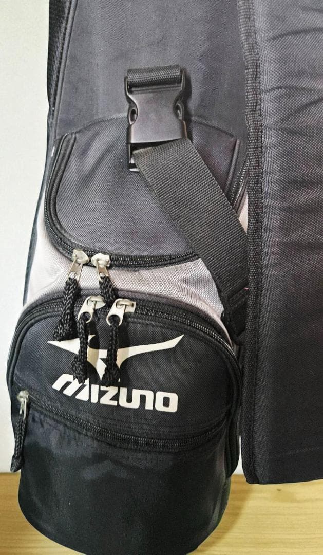 送料無料/美品　Mizuno T-ZOID 軽量タイプ/ゴルフバッグBLACK