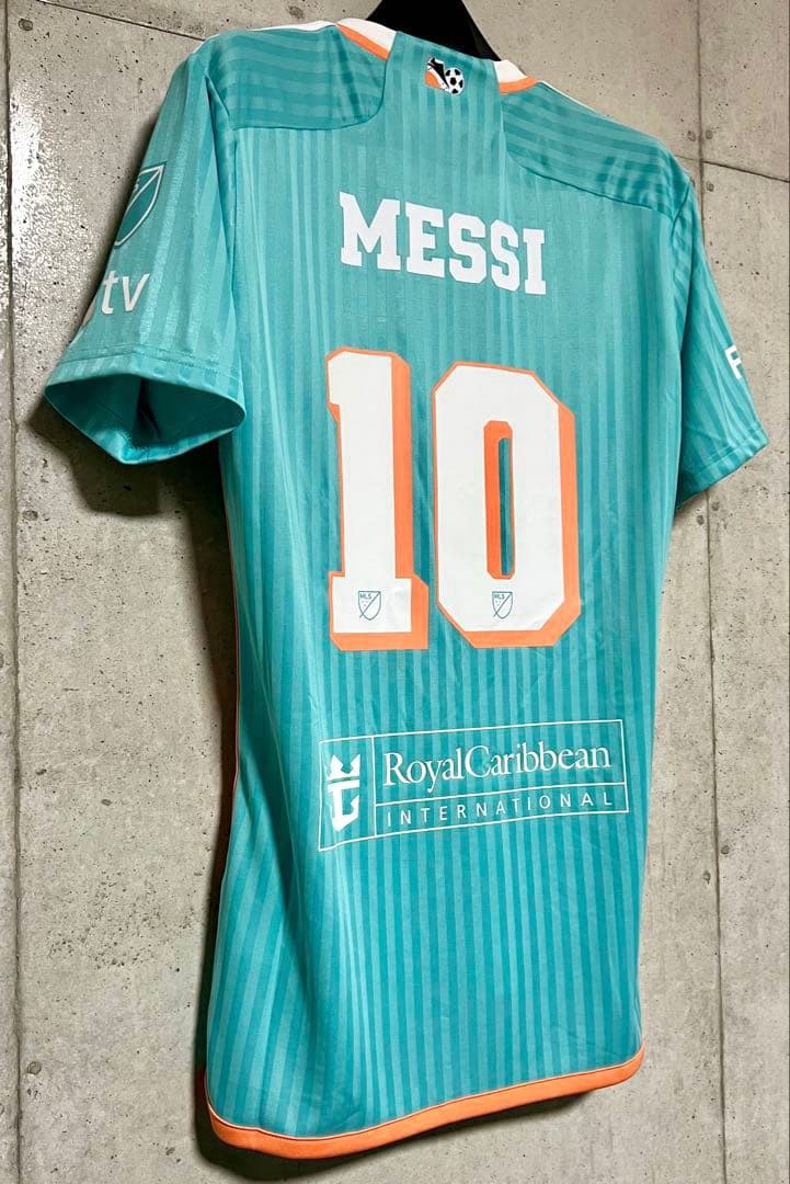 【新品/タグ付き】2024 インテル・マイアミ♯10 メッシ【Lサイズ】3rd