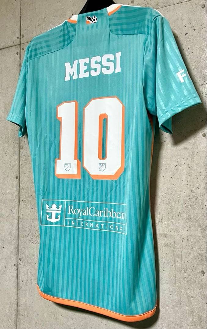 【新品/タグ付き】2024 インテル・マイアミ♯10 メッシ【Lサイズ】3rd