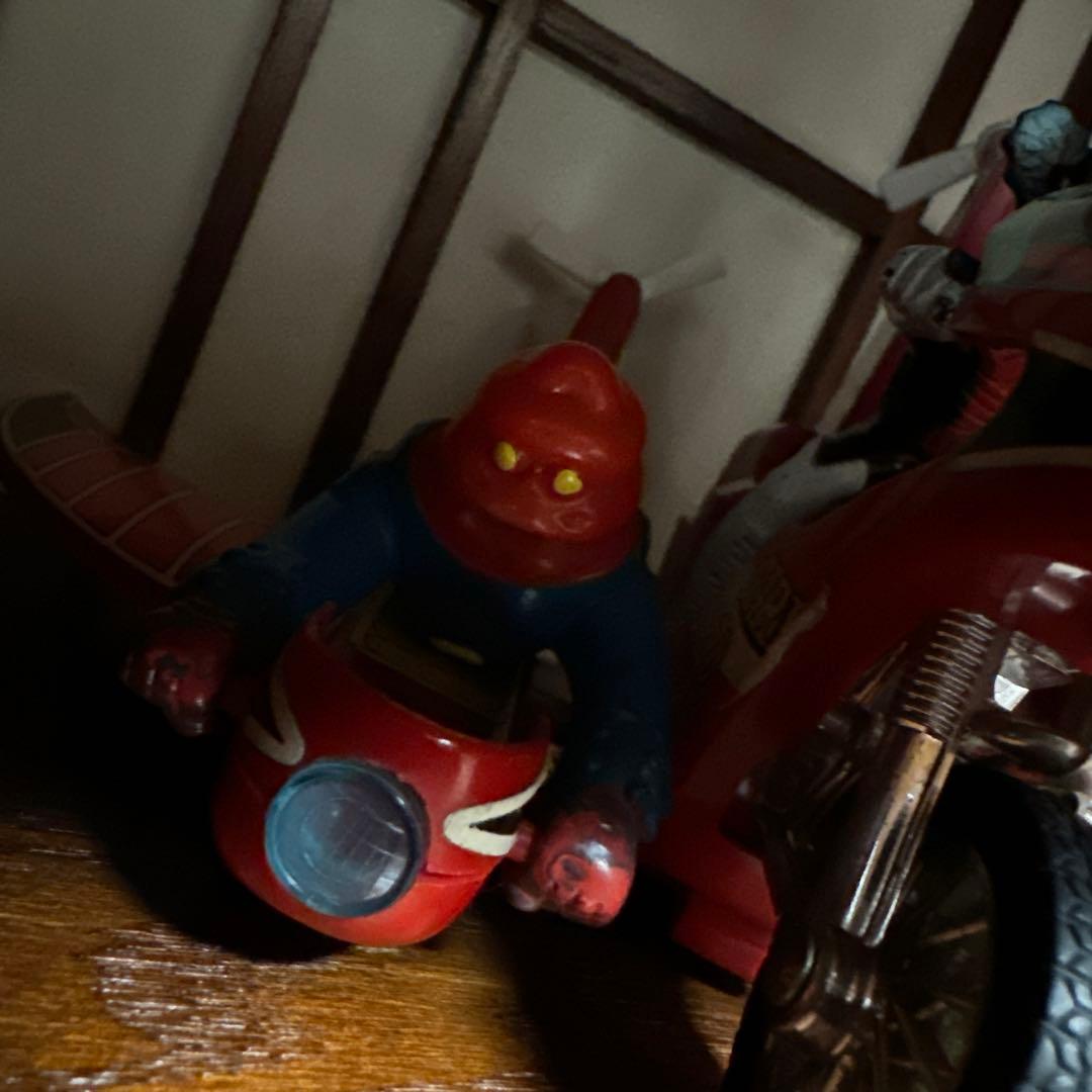 昭*和様 アクマイザー3 タカトクトイス 日本製 すすめ！ギャリバード号 ソフビ