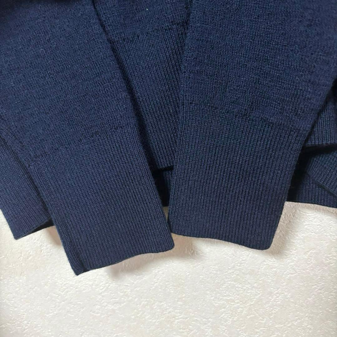 MALBON × DOCKERS Sweater Polo ネイビー　M