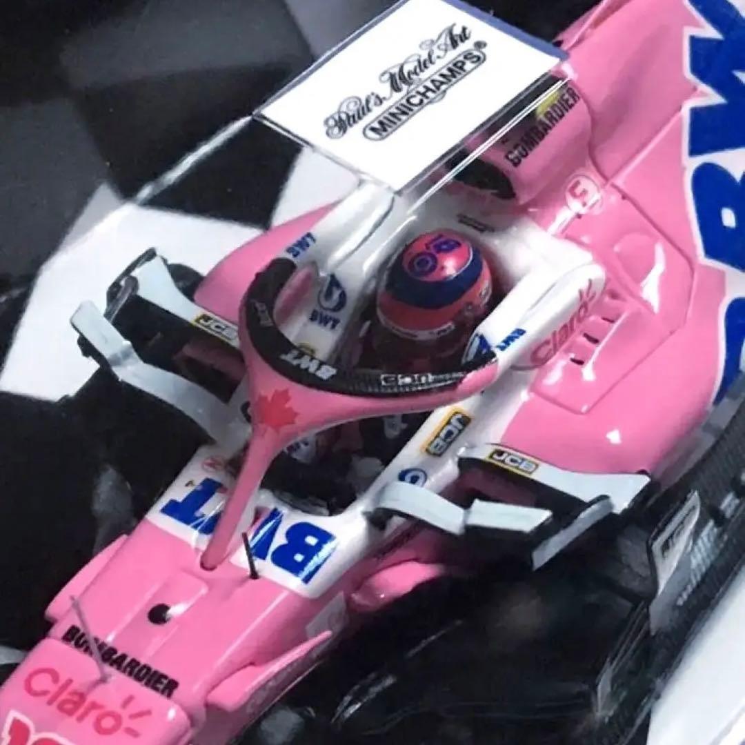 ミニチャンプス 1/43 レーシングポイント RP20 ストロール 3位表彰台