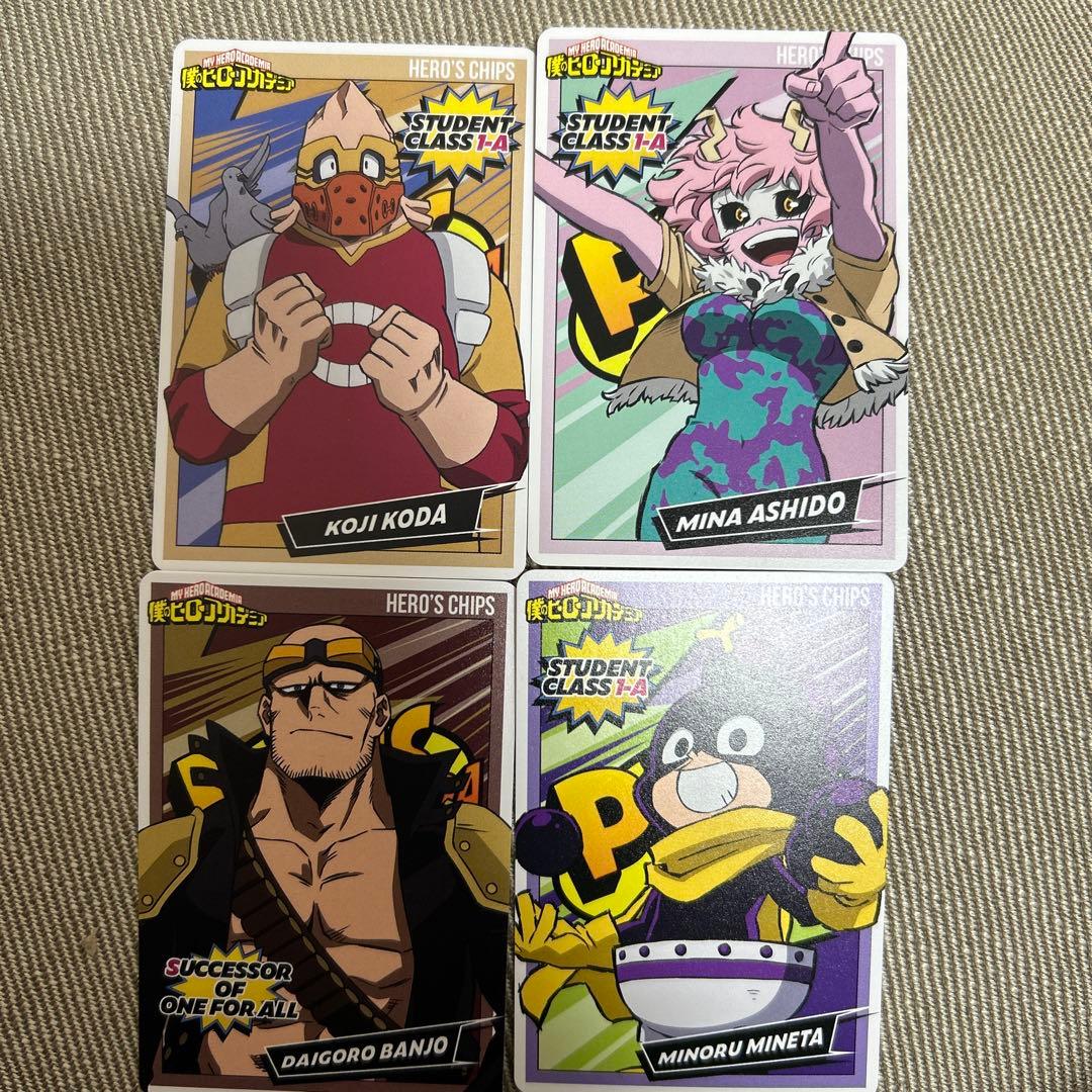僕のヒーローアカデミア　カード