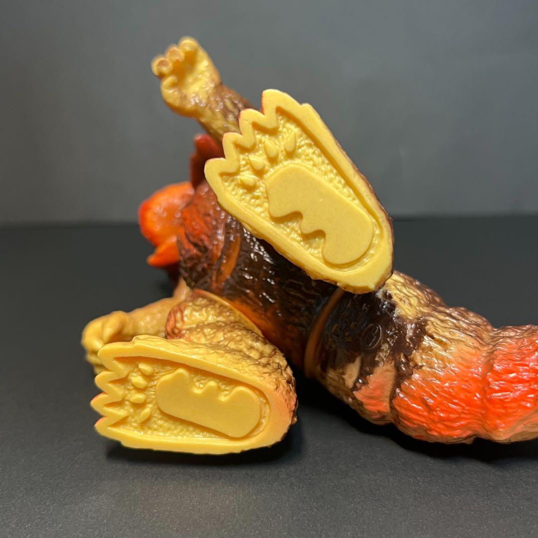 【激レア品】ポピー/キングザウルスシリーズ/ジラース/顔・胴のみオレンジ成型