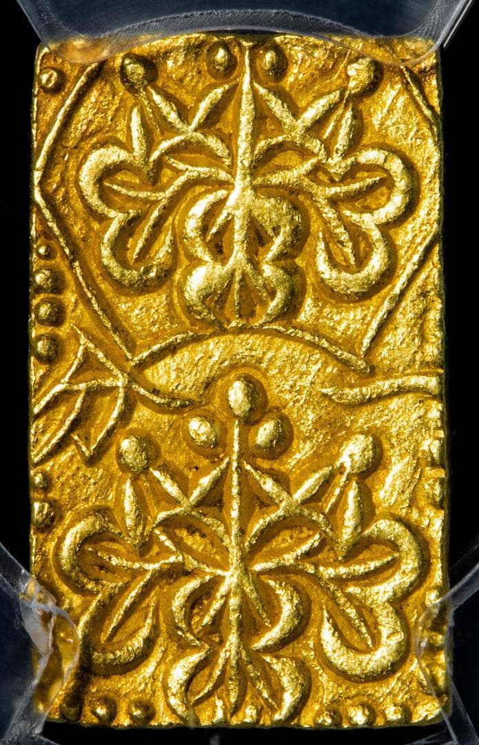 極美品 PCGS-MS63 天保一分判金 天保8年~安政5年 （1837~58）