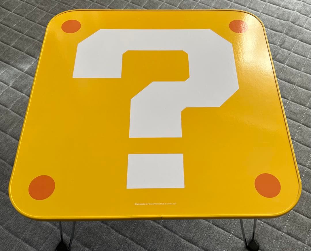 最終値下げ　ハテナブロック　テーブル　ダブルチャンス　スーパーマリオ　非売品