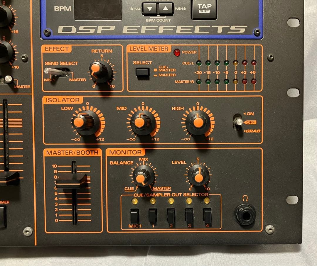 ジャンク Roland DJ-2000 4ch DJミキサー 通電確認済み