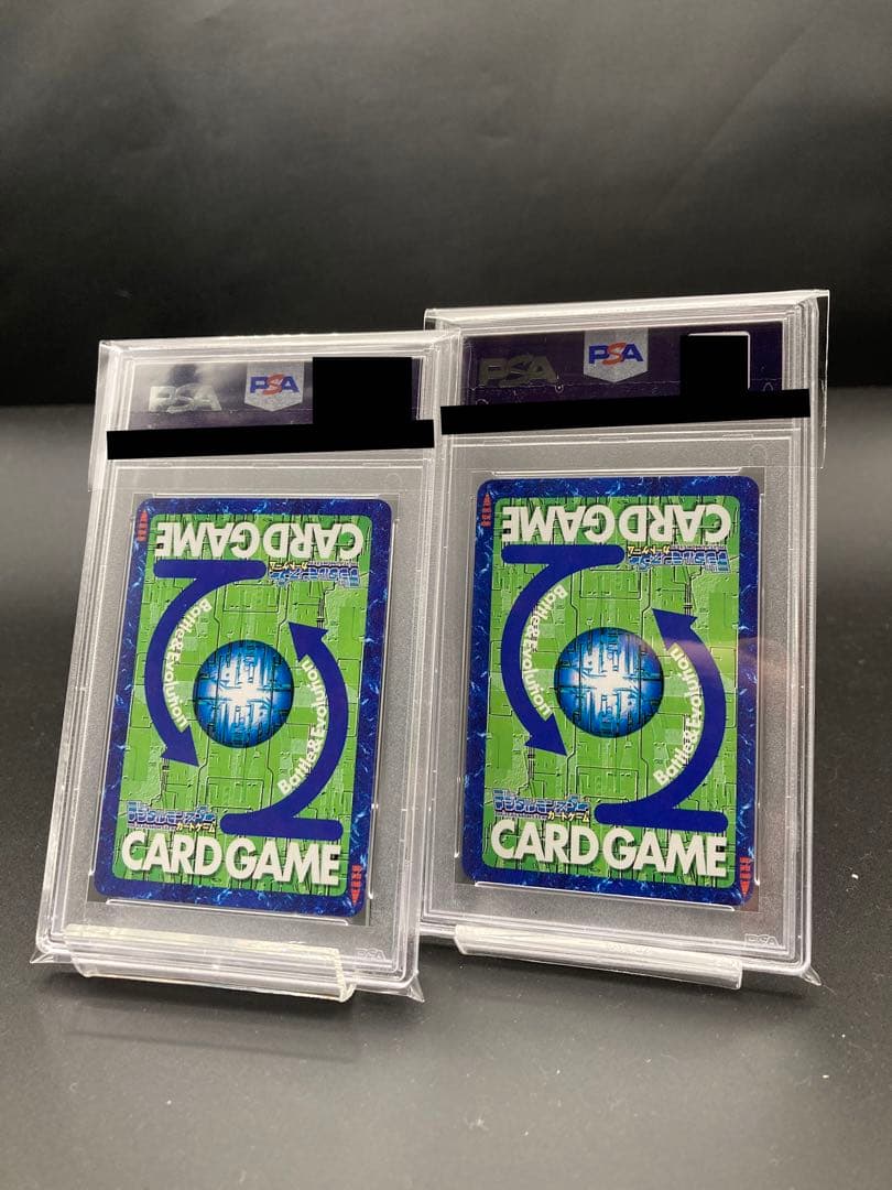 【PSA10×2】 ヴリトラモン、ガルムモン 2002 旧デジモンカード